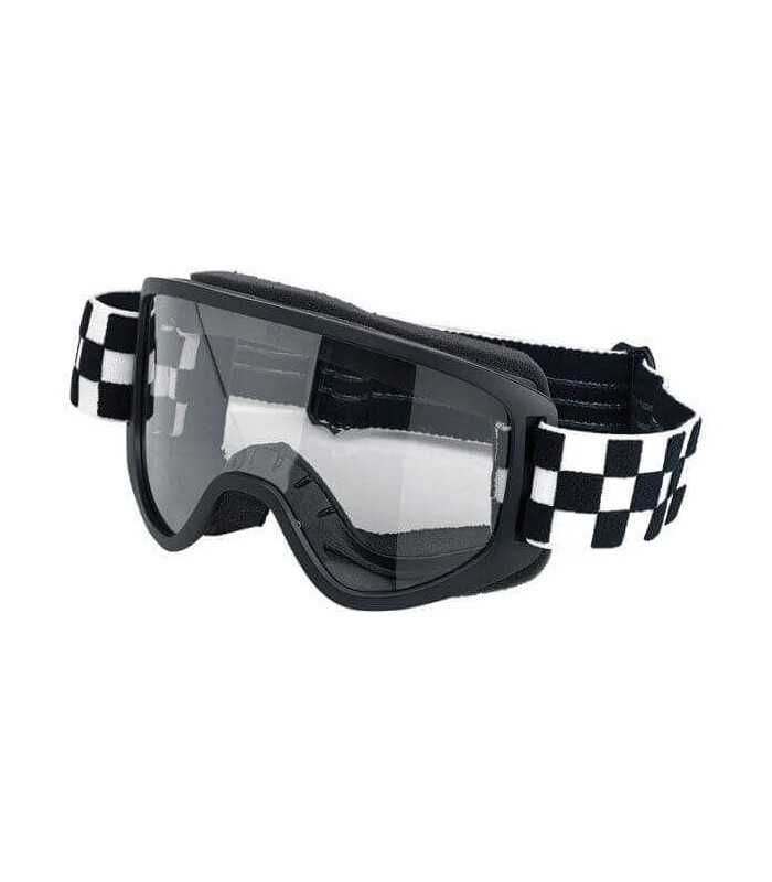 Lunettes BILTWELL MOTO 2.0 CHECKERS noir