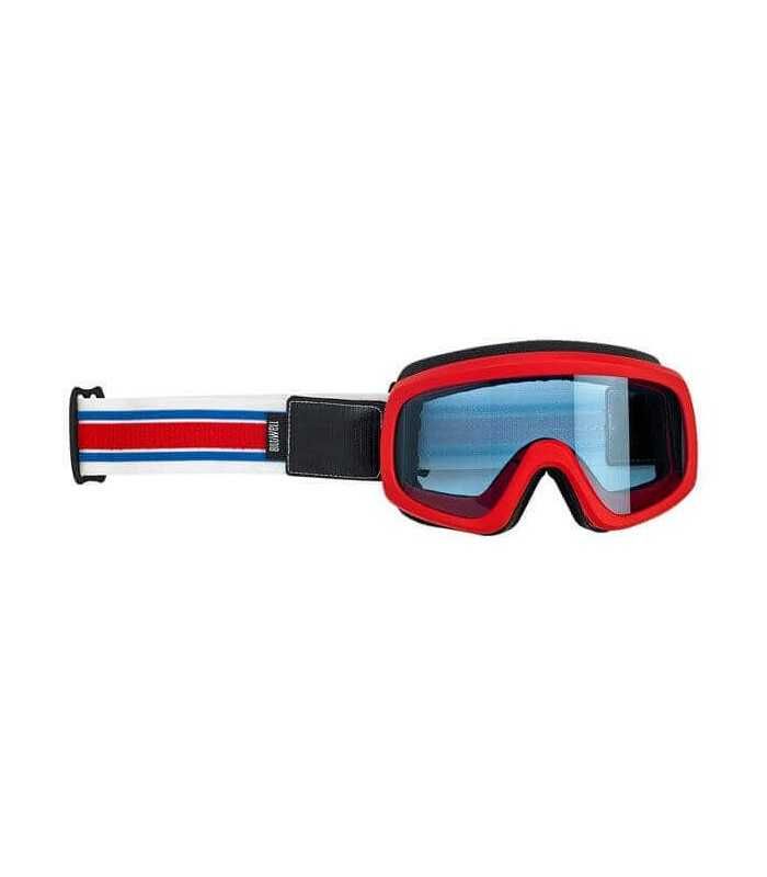 BILTWELL OVERLAND 2.0 RENNFAHRERBRILLE RED/WHITE/BLAU