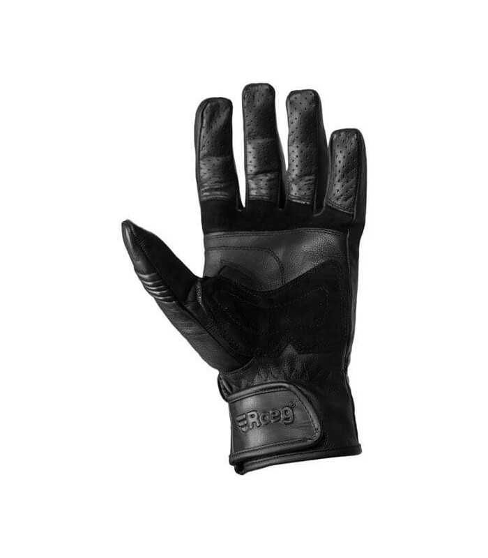 ROEG HANK LEATHER GLOVES BLACK