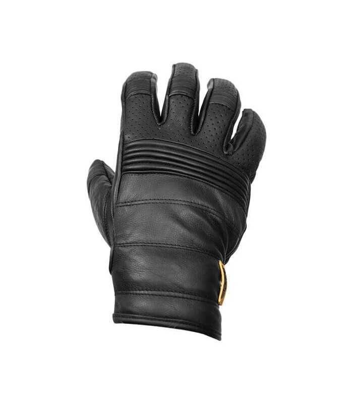 ROEG HANK LEDERHANDSCHUHE SCHWARZ