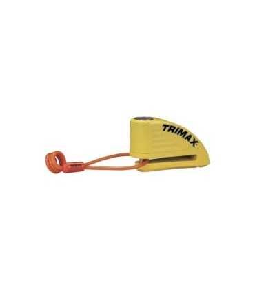 TRIMAX LOCK DISC YELLOW ALARM 10MM