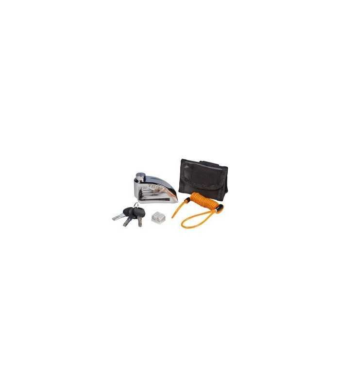 TRIMAX LOCK DISC CROMO ALARM 10MM