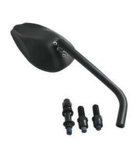 UNIVERSAL MIRROR E-MARKED WITH CLEAR CONVEX LENS