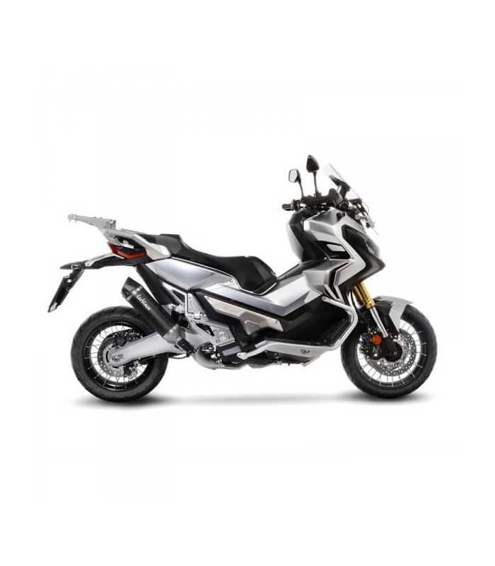 LEOVINCE Honda X-ADV (2017-25) Inox Black CH - Slip-On - Endcap Carbon (2017-2020)