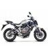 Leovince Yamaha MT-07 (2014-16) Underbody Inox CH+KAT - Full System - Endcap Carbon