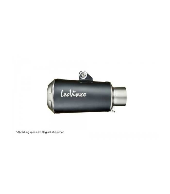 Leovince Benelli Leoncino / Trail (2017-23) LV-10 Inox Black CH - Slip-On