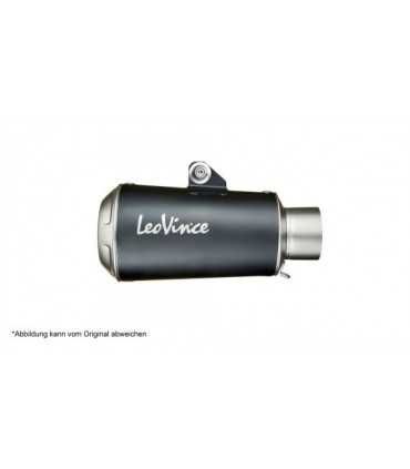 Leovince Benelli Leoncino / Trail (2017-23) LV-10 Inox Black CH - Slip-On