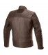 Leather jacket Alpinestars Hoxton V2 brown