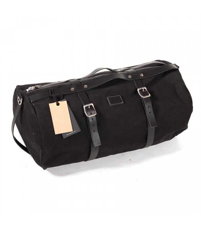 Unit Garage Satteltasche Duffle Kalahari 43l Canvas schwarz