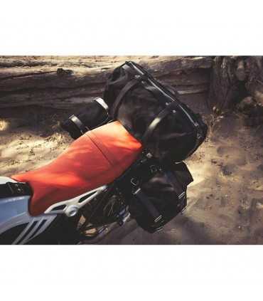 Unit Garage Satteltasche Duffle Kalahari 43l Canvas schwarz