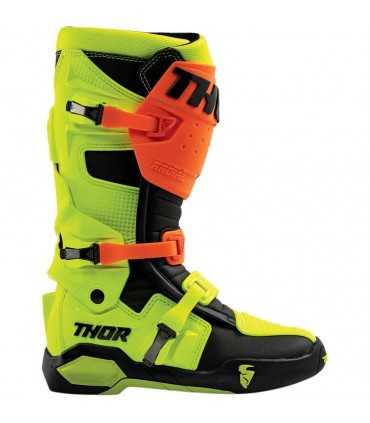 BOOTS CROSS THOR RADIAL FLO ORANGE FLO YELLOW