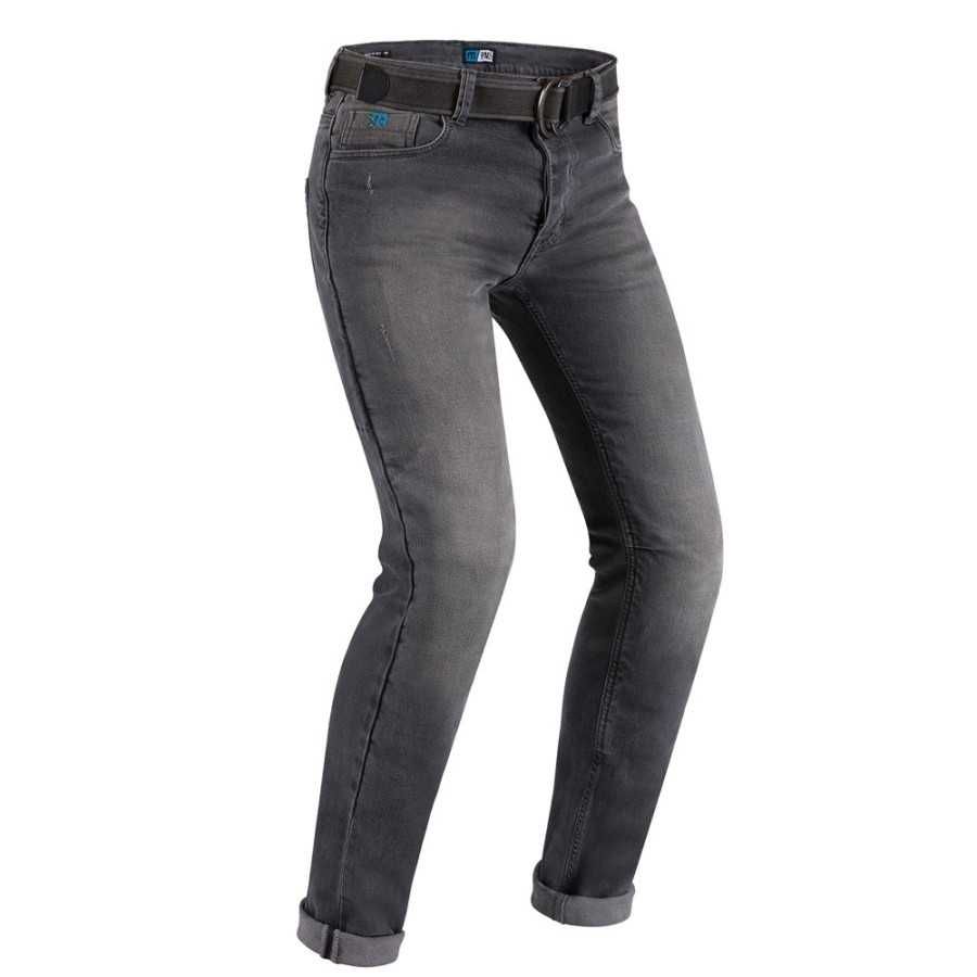 Jeans moto Pmj Cafe Racer Legend Grigio