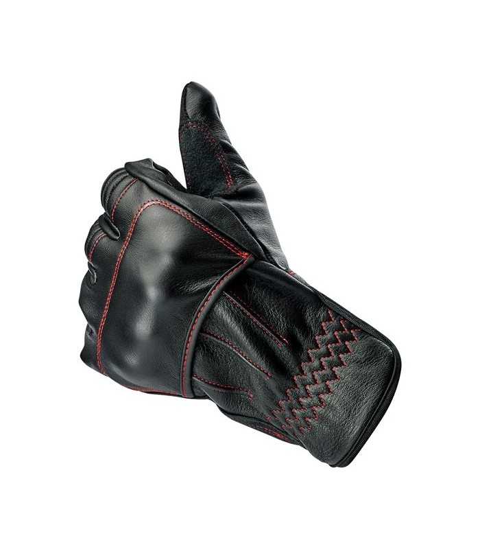 WINTER GLOVES BILTWELL BELDEN CE BLACK RED