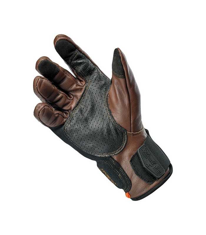 GUANTI MOTO PELLE BILTWELL BORREGO CE MARRONE
