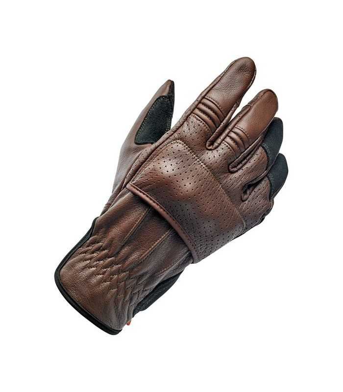 GUANTI MOTO PELLE BILTWELL BORREGO CE MARRONE