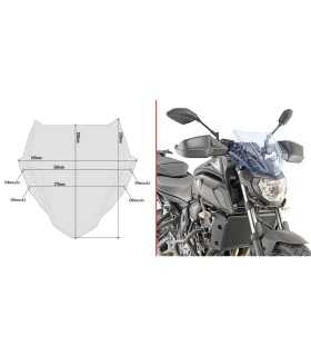 GIVI A2140BL YAMAHA MT-07 (18-19)