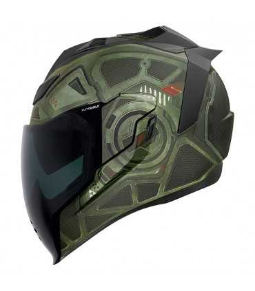 CASQUE ICON AIRFLITE BLOCKCHAIN VERT