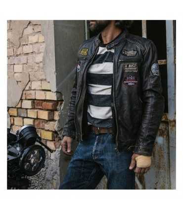 HOLY FREEDOM ZERO Evolution LEATHER JACKET BLACK