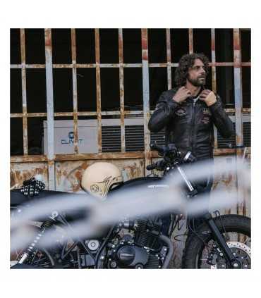 VESTE EN CUIR HOLY FREEDOM ZERO Evolution NOIR