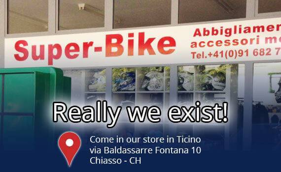 cms-img Super-Bike, store in Chiasso, Ticino - Switzerland - we sell motorbike clothing and accessories.